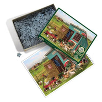 The Happy Hen House 1000 Piece Jigsaw Puzzle Cobble Hill