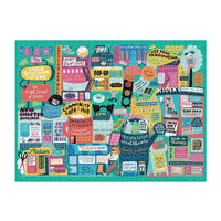 The High Street of Hope 1000 Piece "Multi-Puzzle" Jigsaw Puzzle Galison - BIG FRENCHIES
