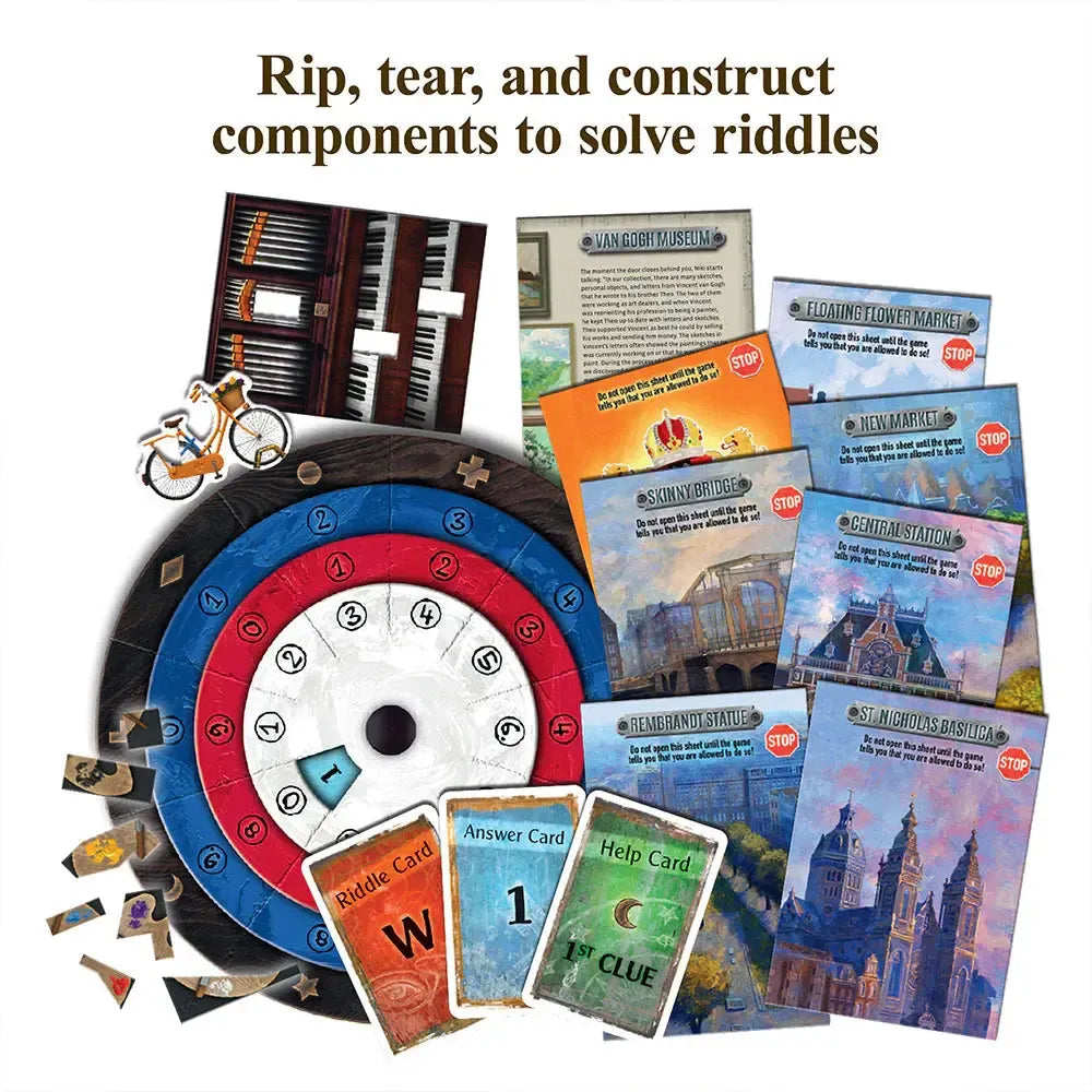 The Hunt Through Amsterdam - Exit the Escape Room Game - Kosmos