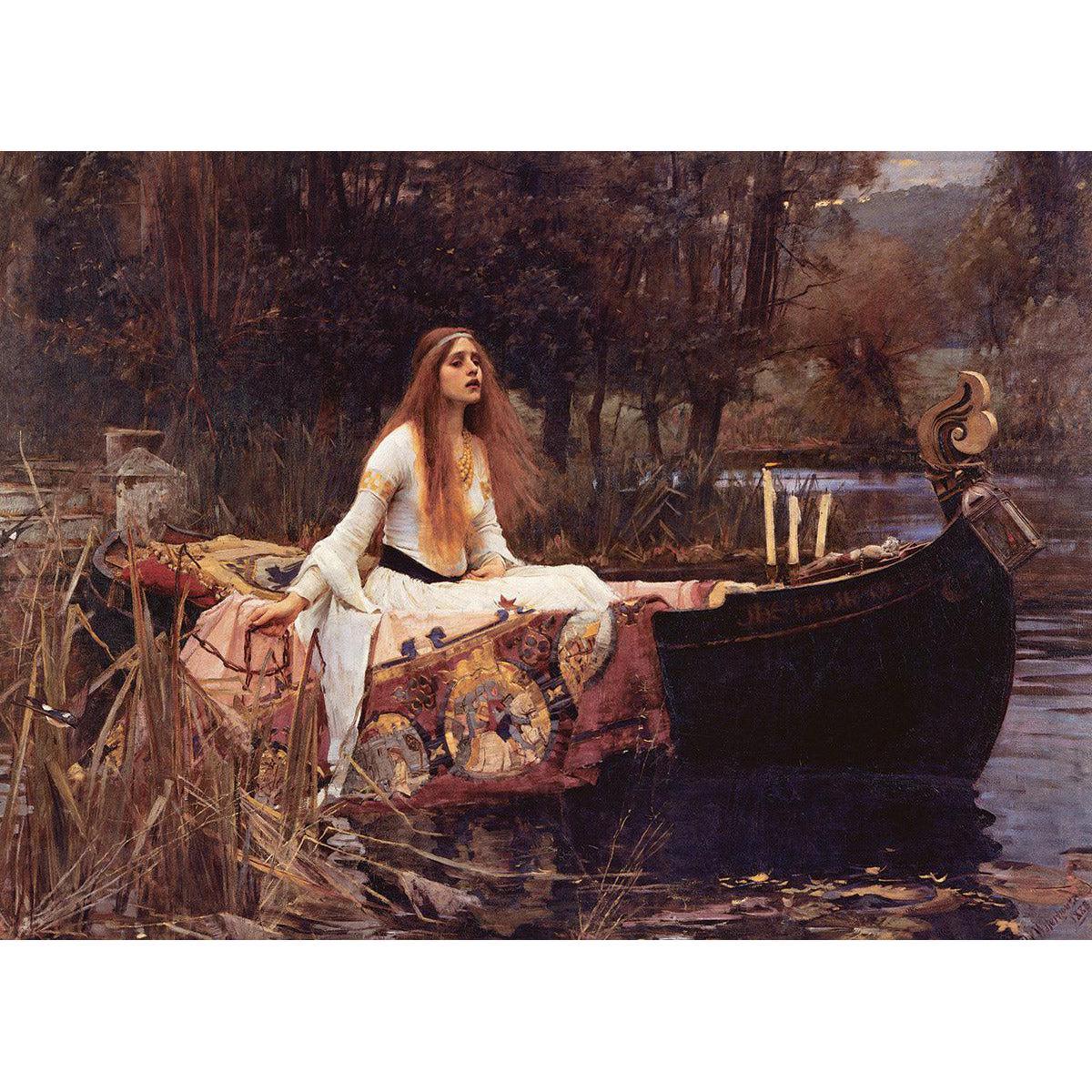 The Lady of Shalott 1000 Piece Jigsaw Puzzle Eurographics - BIG FRENCHIES