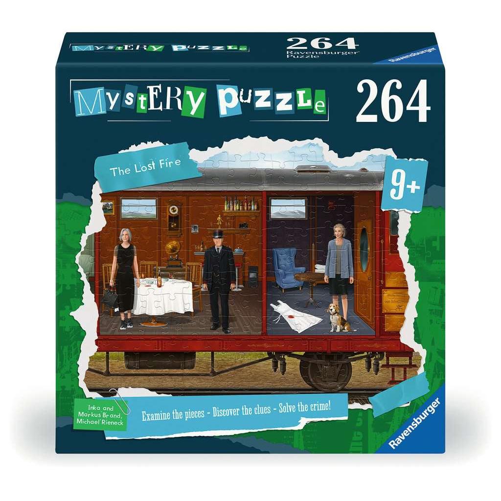 The Lost Fire 264 Piece Mystery Jigsaw Puzzle Ravensburger