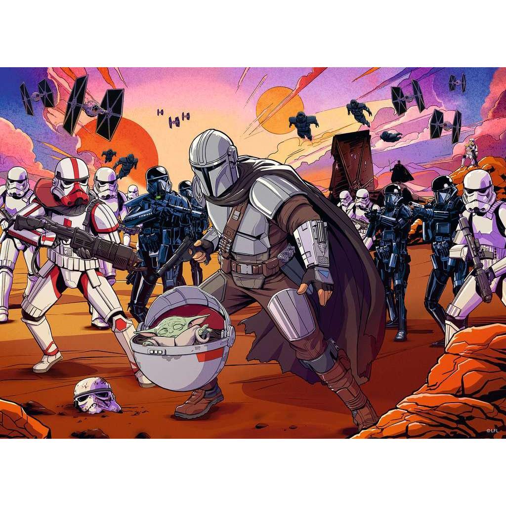 The Mandalorian Face Off 200 Piece Jigsaw Puzzle Ravensburger - BIG FRENCHIES