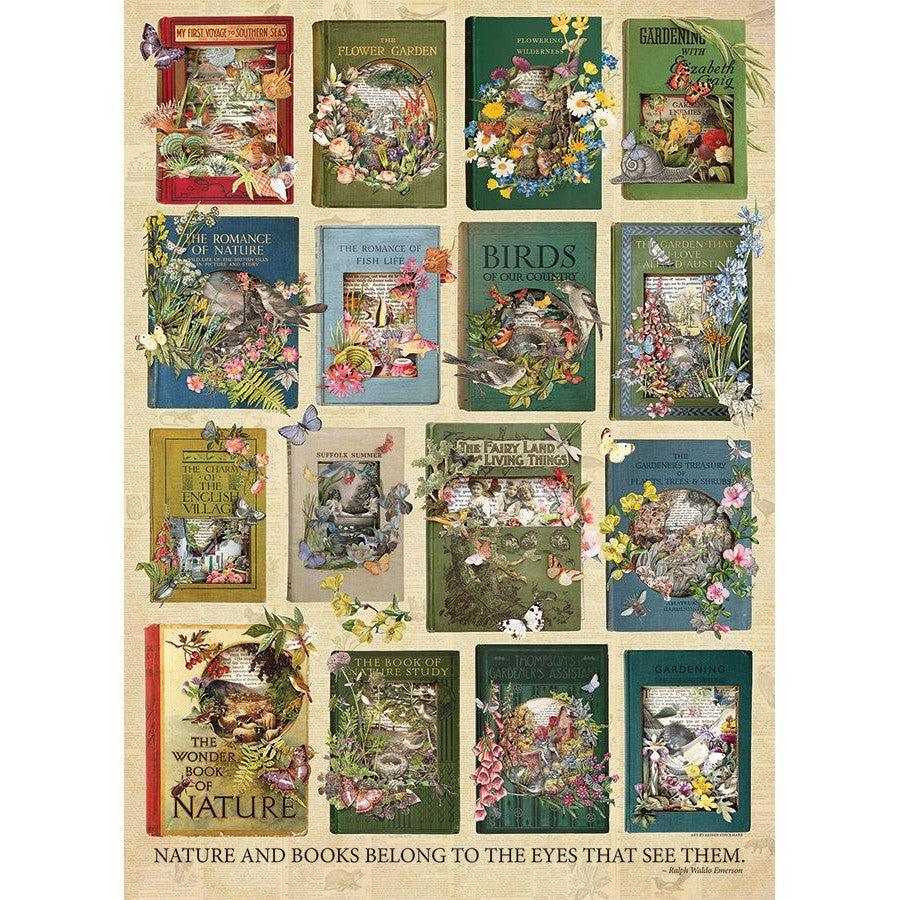 The Nature of Books 1000 Piece Jigsaw Puzzle Cobble Hill - BIG FRENCHIES