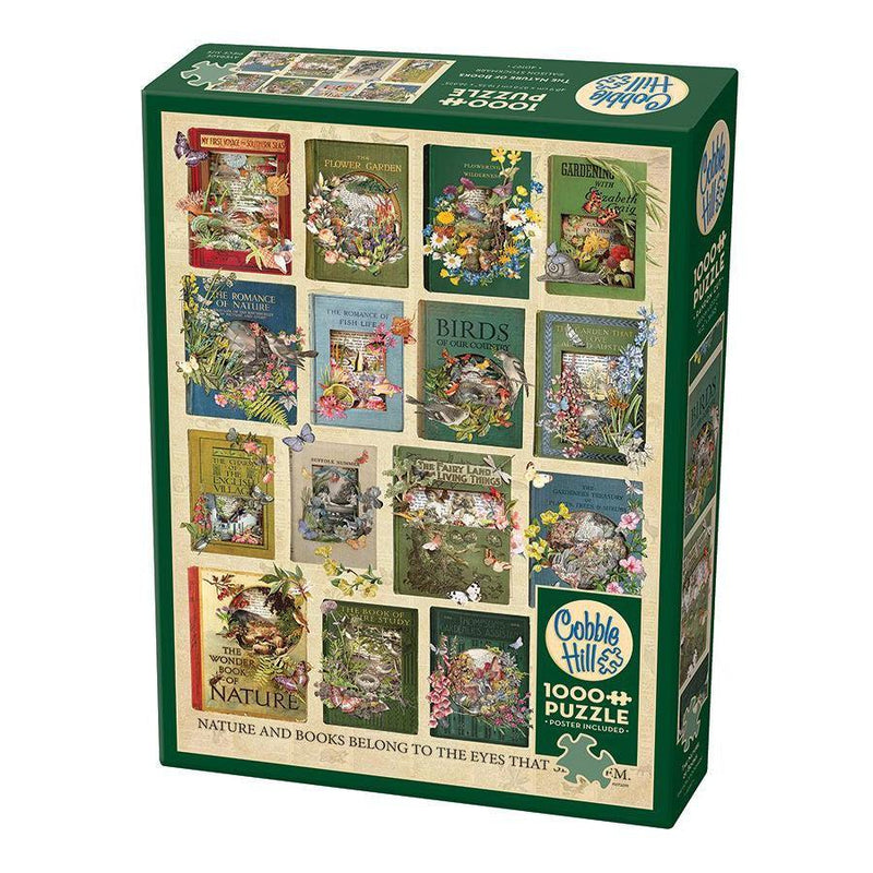 The Nature of Books 1000 Piece Jigsaw Puzzle Cobble Hill - BIG FRENCHIES