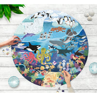 The Ocean Lover's 1000 Piece Round Jigsaw Puzzle Ridley