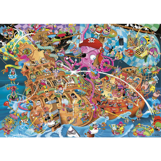 The Pink Pirate 1000 Piece Jigsaw Puzzle Piatnik
