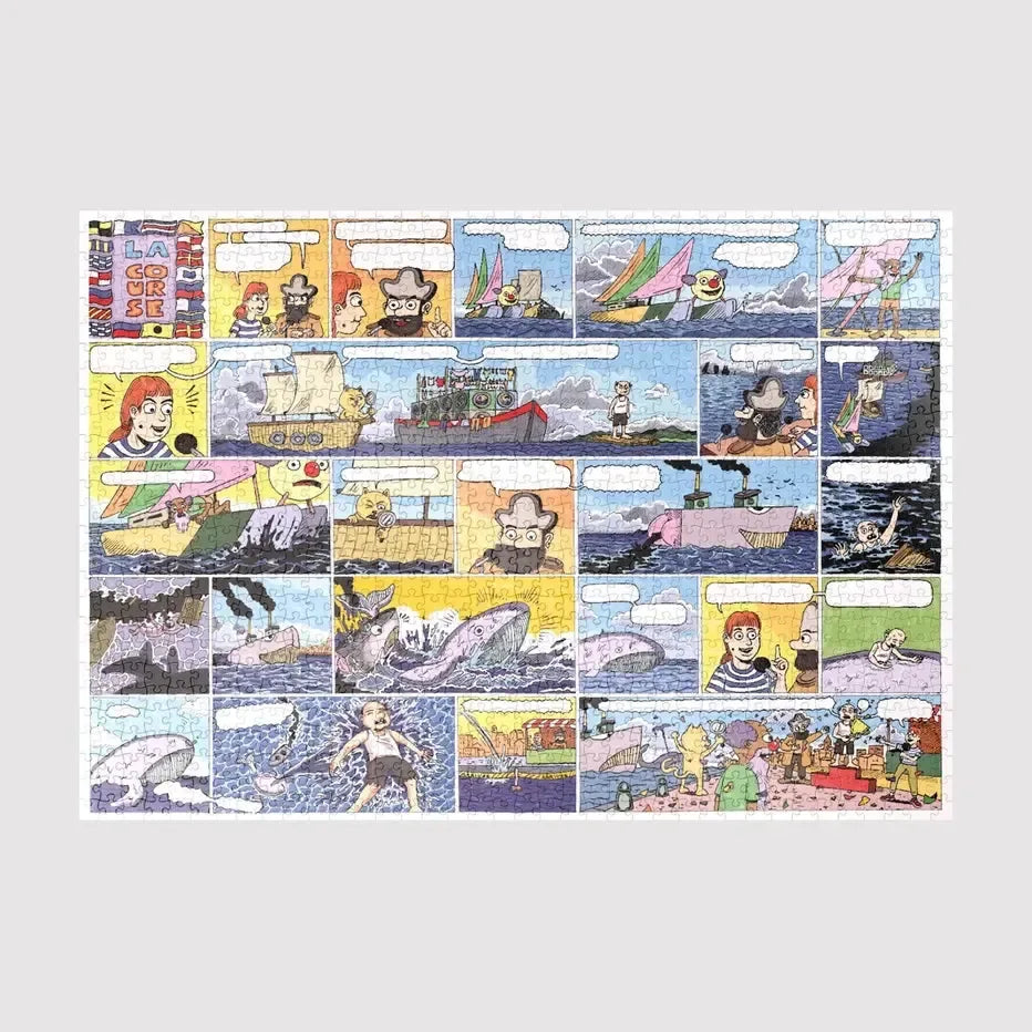 The Race By Adrien Yeung 1000 Piece LE Jigsaw Puzzle Sulo - BIG FRENCHIES