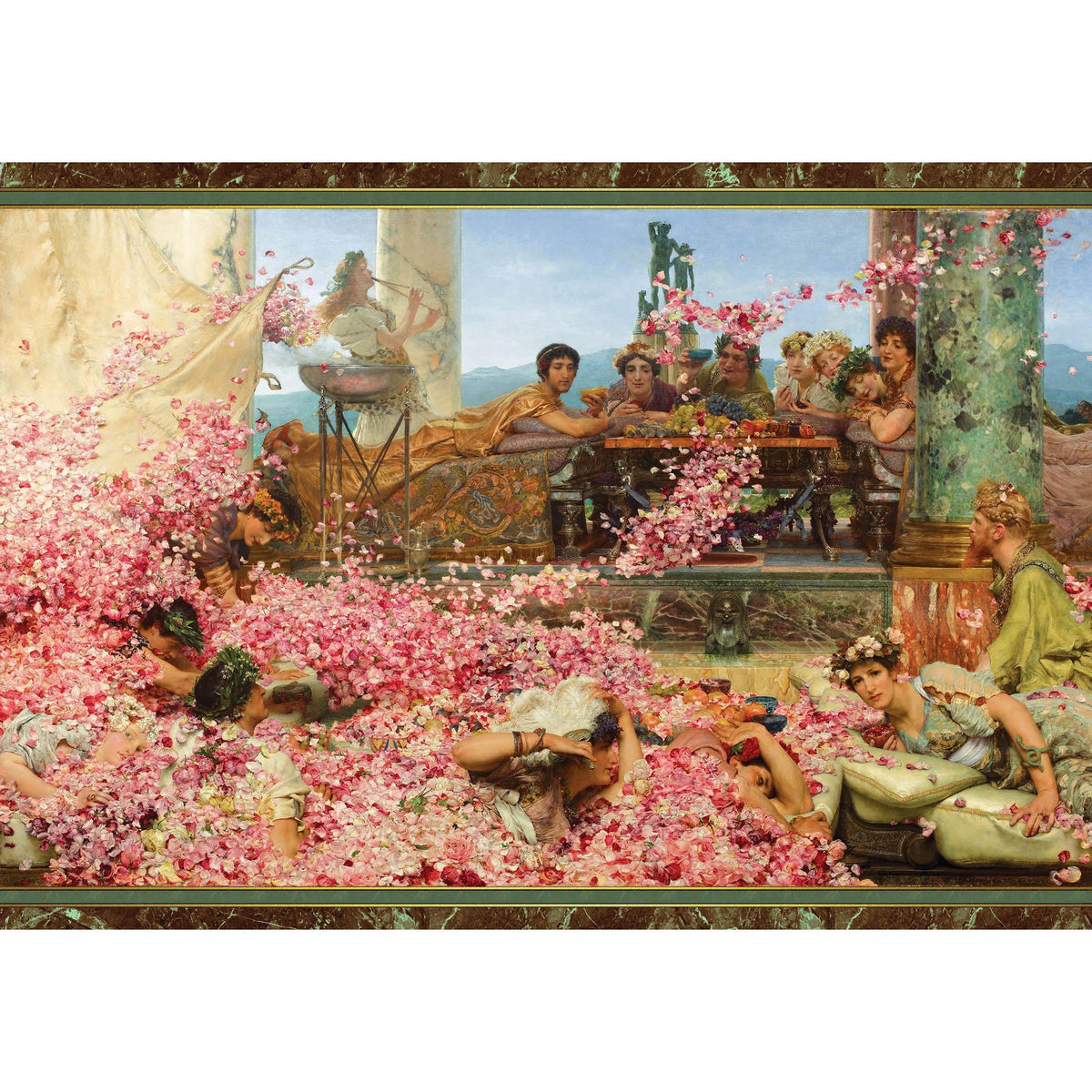The Roses of Heliogabalus 1000 Piece Premium Jigsaw Puzzle Art & Fable - BIG FRENCHIES