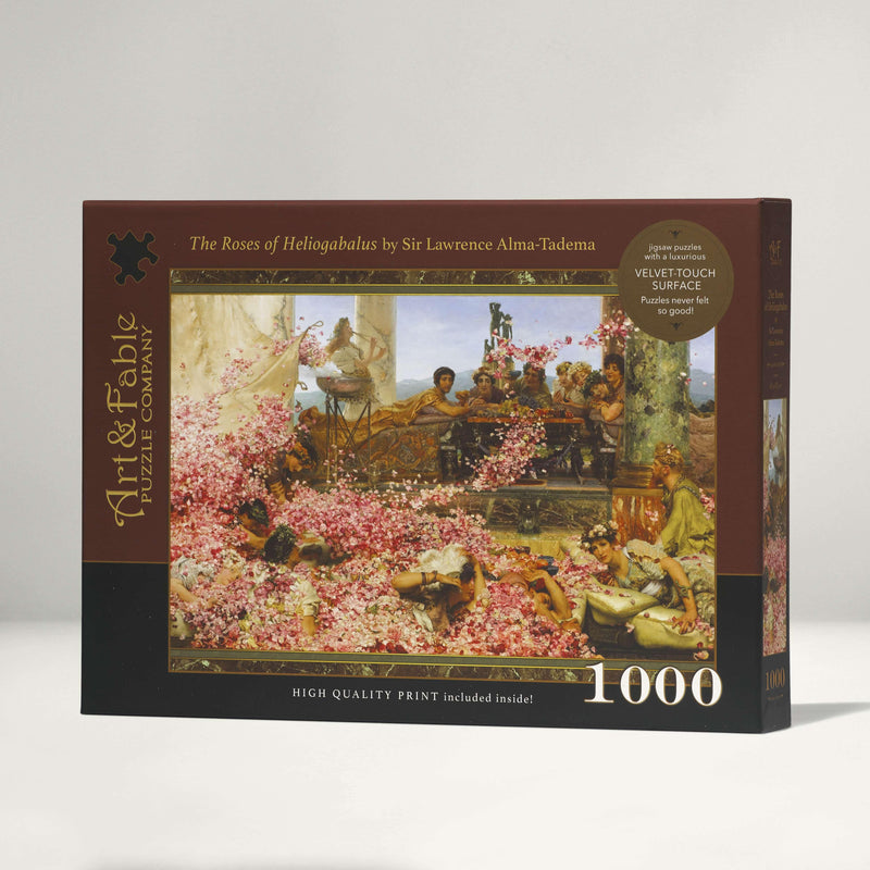 The Roses of Heliogabalus 1000 Piece Premium Jigsaw Puzzle Art & Fable - BIG FRENCHIES