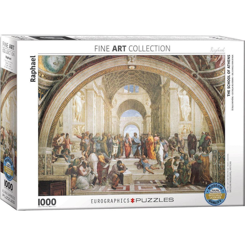 The School of Athens 1000 Piece Jigsaw Puzzle Eurographics - BIG FRENCHIES