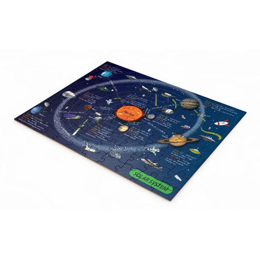 The Solar System 100 Piece Jigsaw Puzzle Purple Cow - BIG FRENCHIES