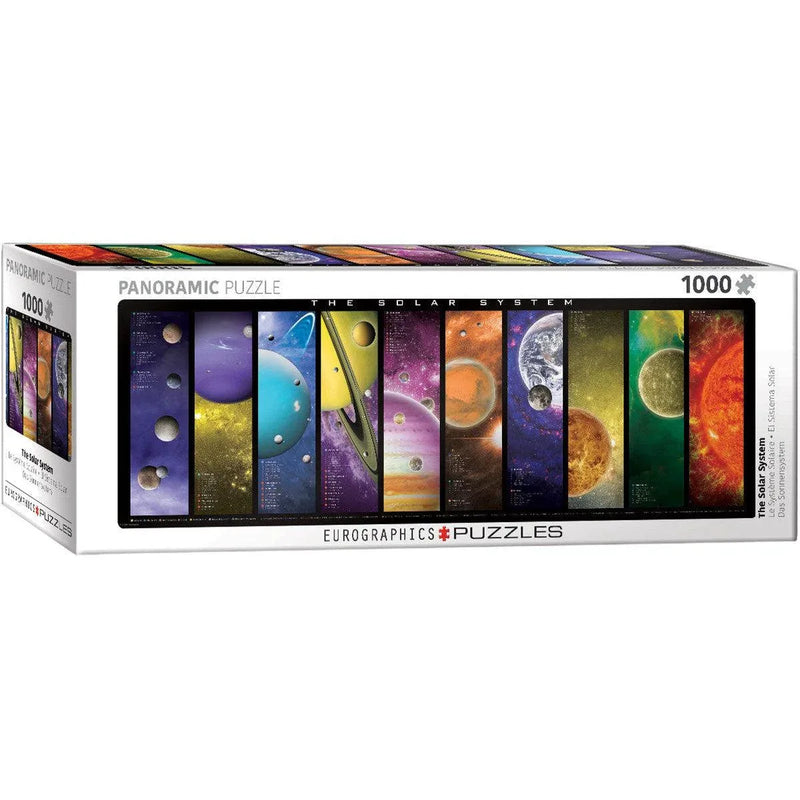 The Solar System 1000 Piece Panoramic Jigsaw Puzzle Eurographics - BIG FRENCHIES