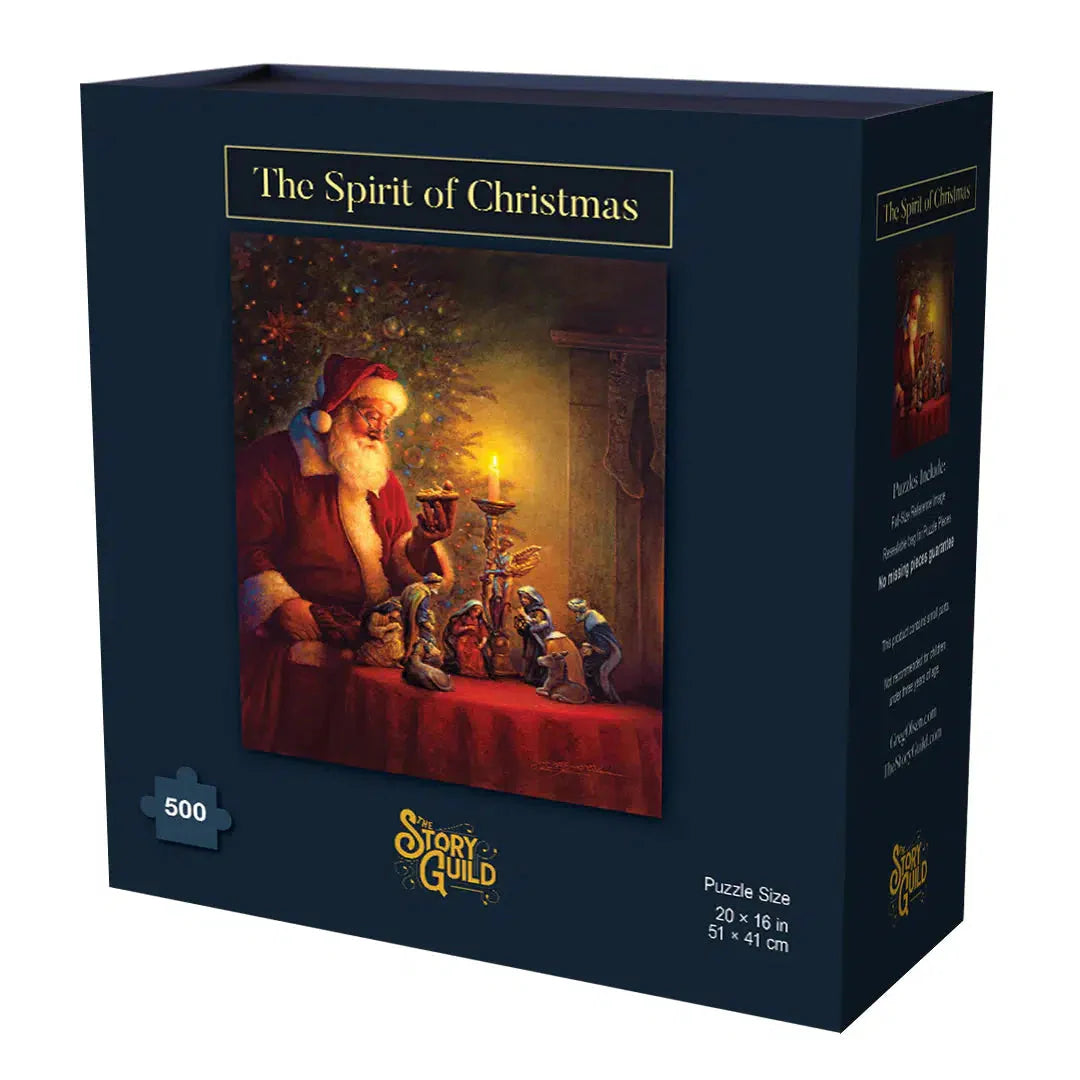 The Spirit of Christmas 500 Piece Jigsaw Puzzle Story Guild