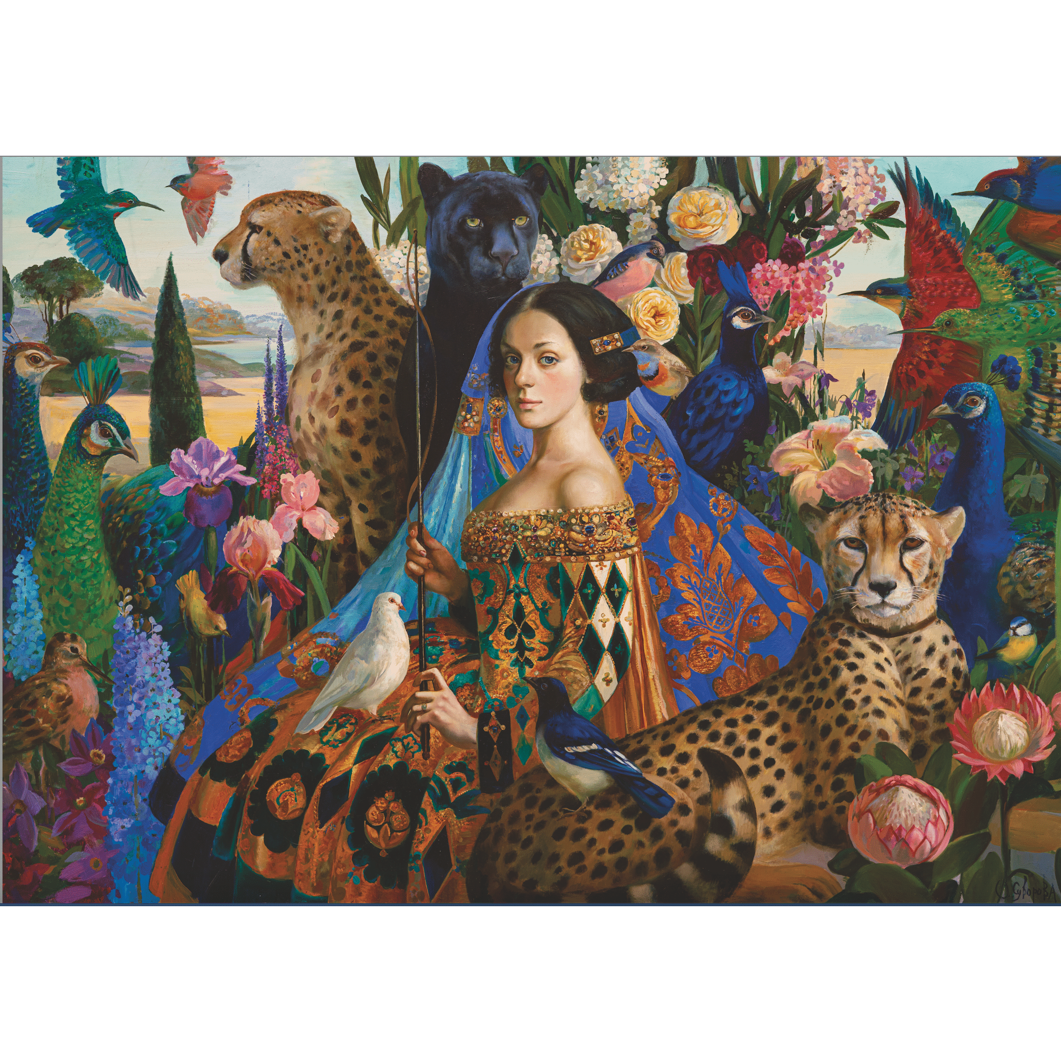 The Tamer 1000 Piece Premium Jigsaw Puzzle Art & Fable