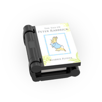 "The Tile of Peter Rabbrick" Book - Custom Printed Minifig Scale - Made using LEGO® Parts