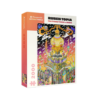 The Trippy Tower of Babel 2000 Piece Jigsaw Puzzle Pomegranate