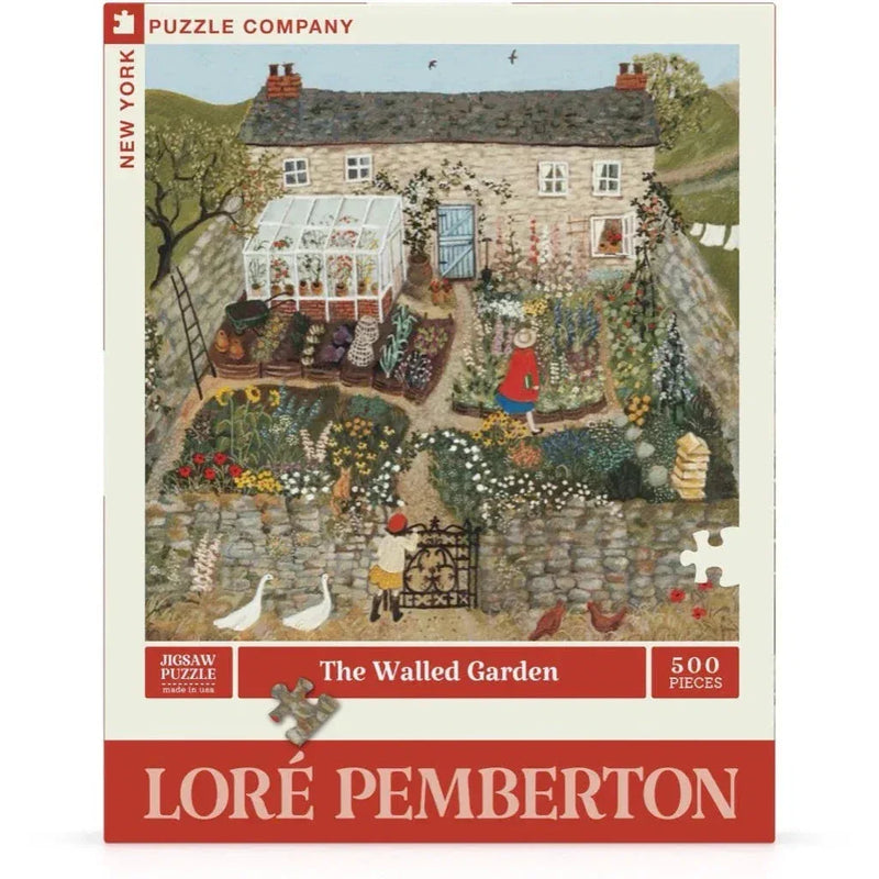 The Walled Garden 500 Piece Jigsaw Puzzle NYPC - BIG FRENCHIES