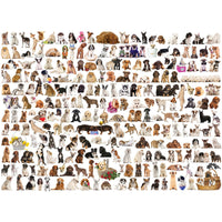 The World of Dogs 1000 Piece Jigsaw Puzzle Eurographics