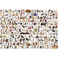 The World of Dogs 2000 Piece Jigsaw Puzzle Eurographics