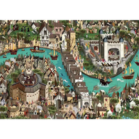 The World of Shakespeare 1000 Piece Jigsaw Puzzle Laurence King