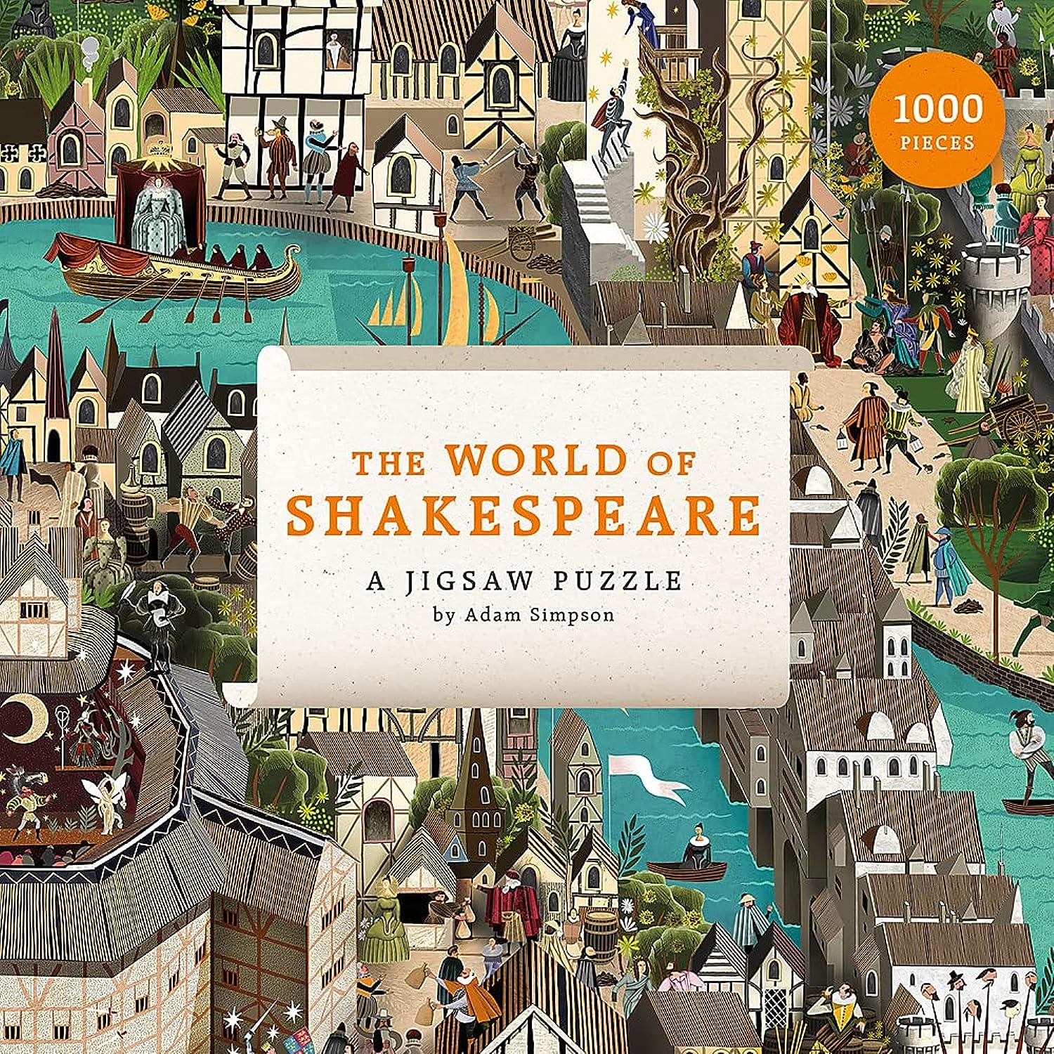 The World of Shakespeare 1000 Piece Jigsaw Puzzle Laurence King