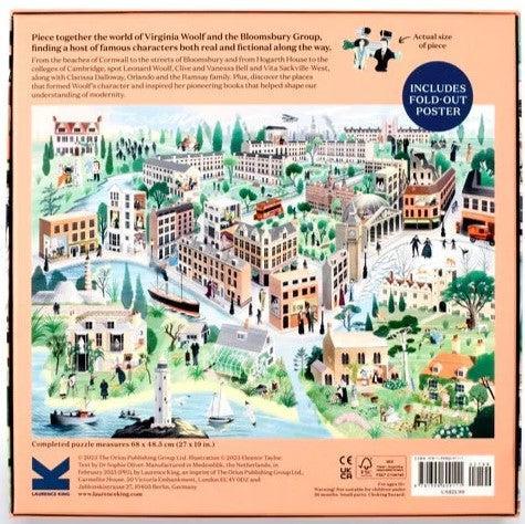 The World of Virginia Woolf 1000 Piece Jigsaw Puzzle Laurence King - BIG FRENCHIES