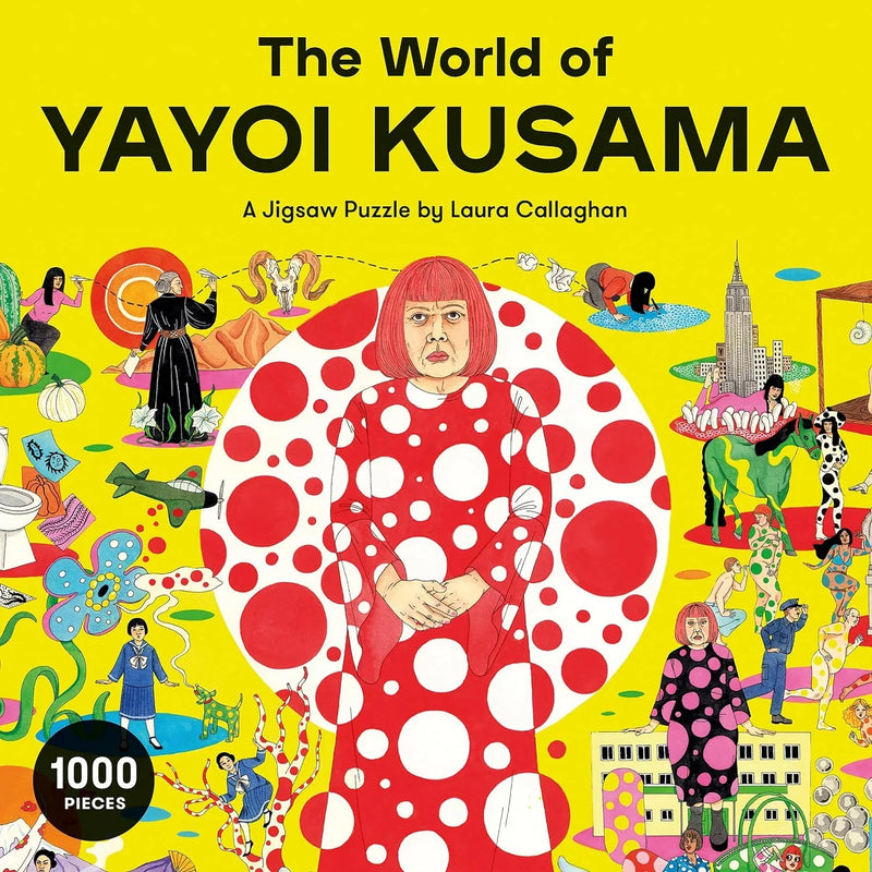 The World of Yayoi Kusama Puzzle 1000 Piece Jigsaw Puzzle Laurence King - BIG FRENCHIES