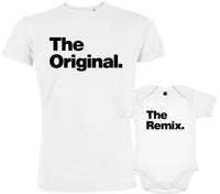 The Original The Remix Dad and Child Matching Outfit
