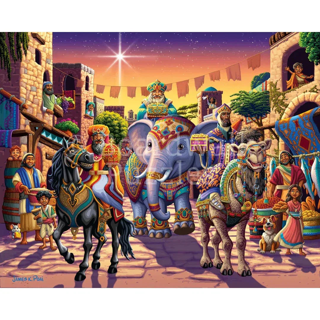 Three Wise Men 1000 Piece Jigsaw Puzzle Boardwalk - BIG FRENCHIES
