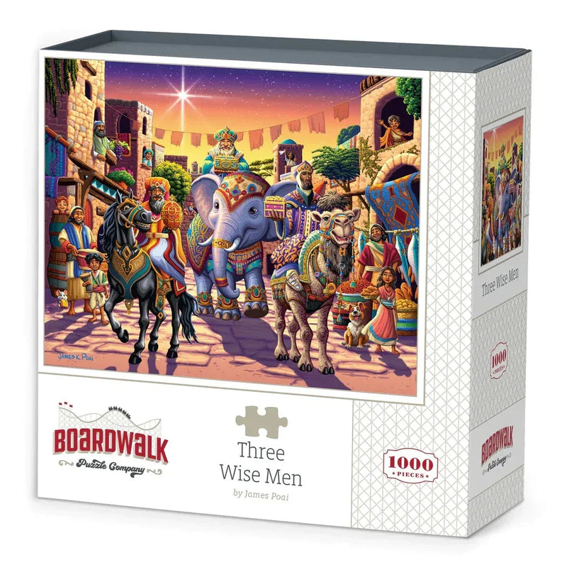 Three Wise Men 1000 Piece Jigsaw Puzzle Boardwalk - BIG FRENCHIES