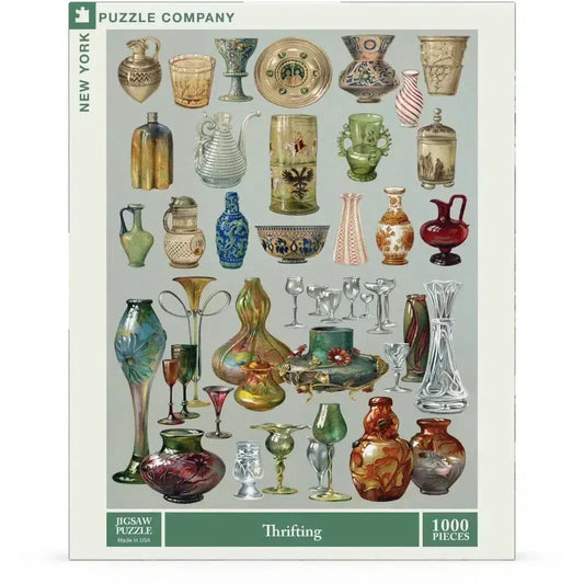 Thrifting 1000 Piece Jigsaw Puzzle NYPC - BIG FRENCHIES
