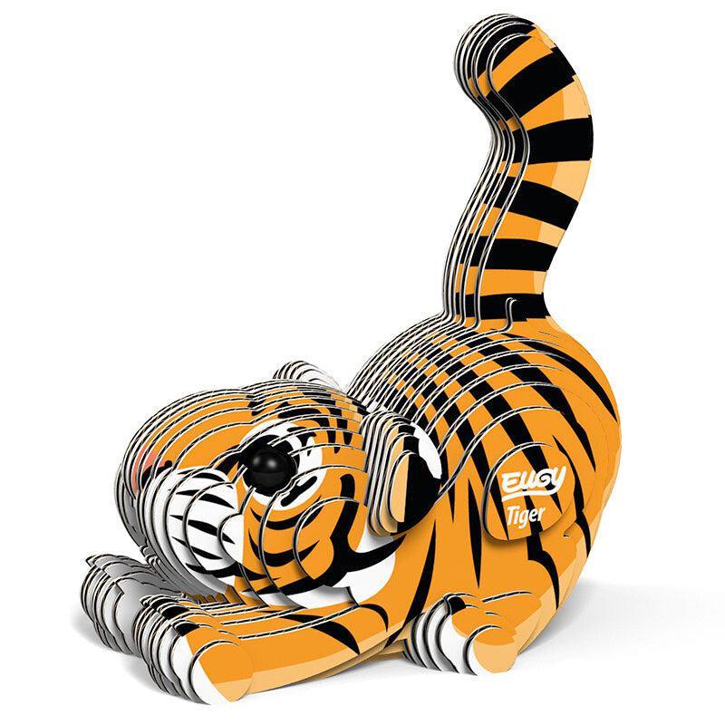Tiger 3D Cardboard Model Kit Eugy - BIG FRENCHIES