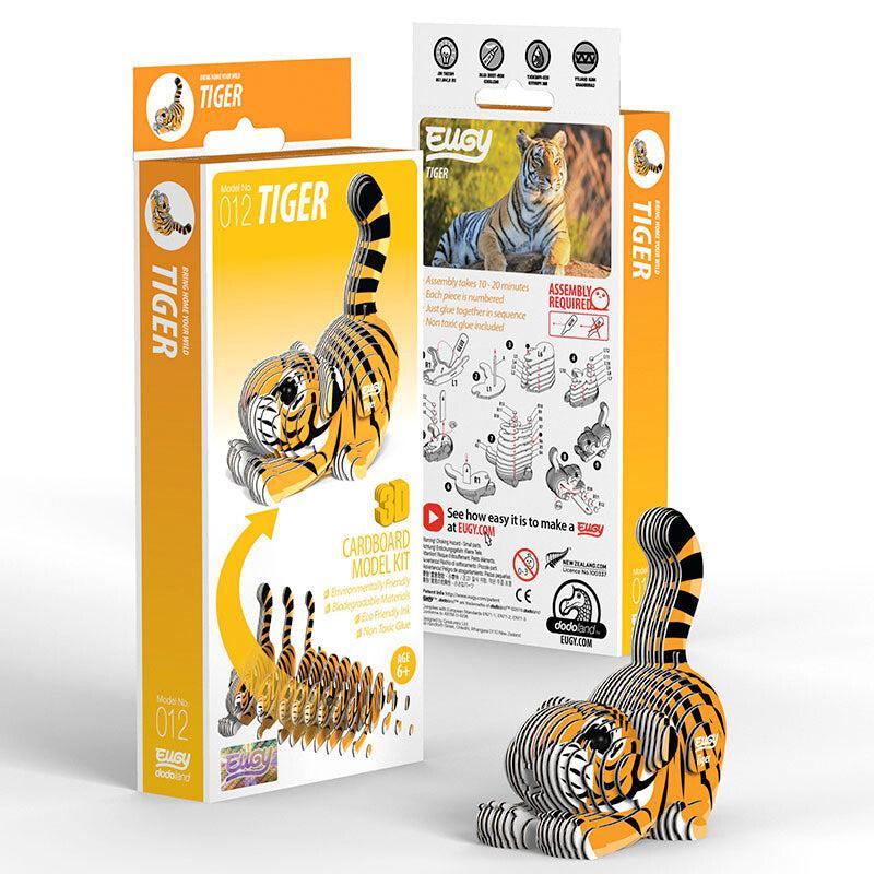 Tiger 3D Cardboard Model Kit Eugy - BIG FRENCHIES