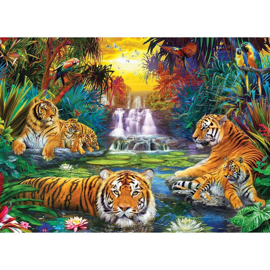 Tiger's Eden 500 Piece Jigsaw Puzzle Eurographics