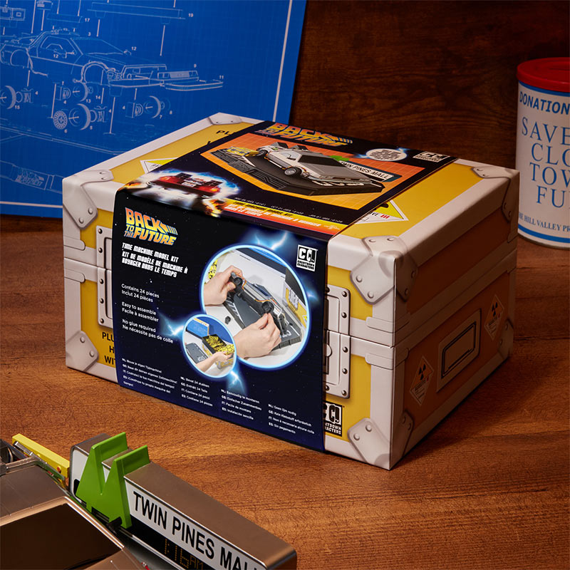 Back to the Future: Time Machine Countdown Character Model Kit