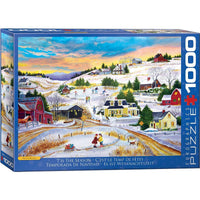 T'is the Season 1000 Piece Jigsaw Puzzle Eurographics - BIG FRENCHIES