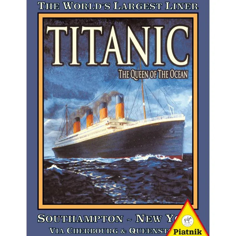 Titanic 1000 Piece Jigsaw Puzzle Piatnik - BIG FRENCHIES