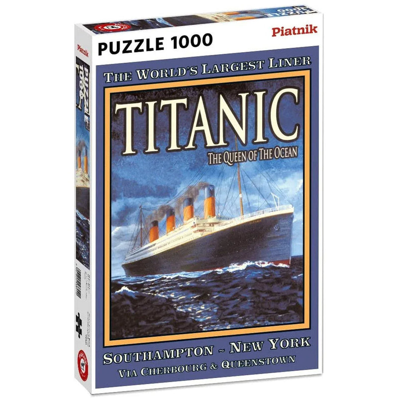 Titanic 1000 Piece Jigsaw Puzzle Piatnik - BIG FRENCHIES