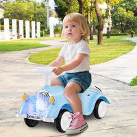 Toddler Ride on Toy Classic Sliding Car with Horn and LED Headlight