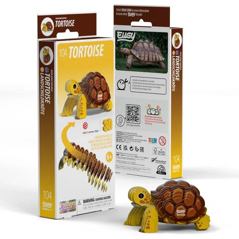 Tortoise 3D Cardboard Model Kit Eugy - BIG FRENCHIES