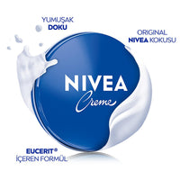 NIVEA Creme Moisturizing Cream for Dry Skin - Long-lasting Hydration for Face, Body & Hands