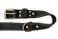 Pro Line Hunting Leather Collar and Leash Set - BIG FRENCHIES
