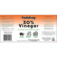TradeKing 30% Vinegar The All Natural Alternative Home Cleaner 1 Gallon