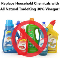 TradeKing 30% Vinegar The All Natural Alternative Home Cleaner 1 Gallon
