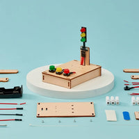 Traffic Lights DIY Kit, Educational STEM Toy - BIG FRENCHIES