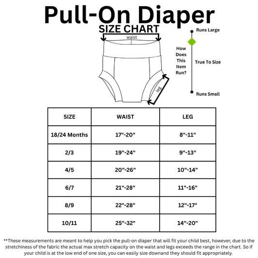 Pull-On Diaper - Deer Friends