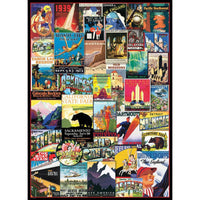 Travel USA Vintage Posters 1000 Piece Jigsaw Puzzle Eurographics