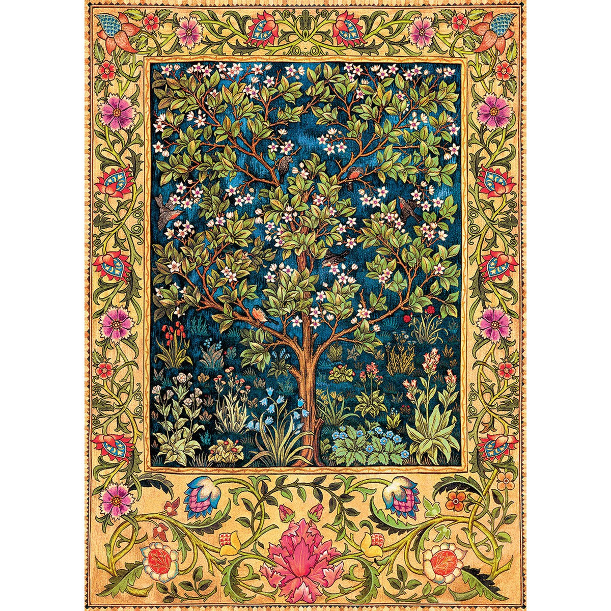 Tree of Life by Morris 1000 Piece Jigsaw Puzzle Eurographics