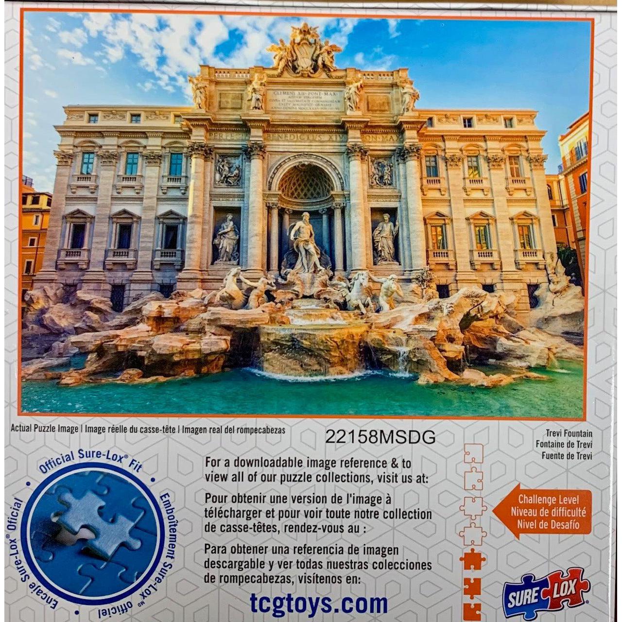 Trevi Fountain Bucket List 300 Piece Jigsaw Puzzle Sure Lox