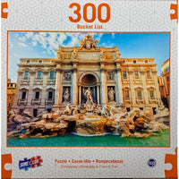 Trevi Fountain Bucket List 300 Piece Jigsaw Puzzle Sure Lox